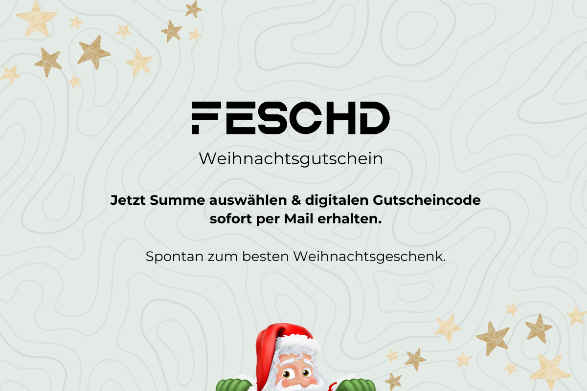 FESCHD Weihnachtsgutschein - umgehende Zustellung per Mail